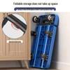 Foldable Retractable Trolley: Portable Cart for Household, Shopping, or Luggage