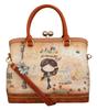 Sac à main - ANEKKE - Kiss Short Handle Bag "Peace & Love" - Multicolore - Synthétique (PU) - Bandoulière amovible