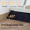 Dry & Wet Household Broom Set: Soft Bristle Broom, Dustpan & Garbage Shovel