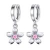 Zircon Hollow Star Stud Earrings for Women Classic Round Square Fashion Ear Cuffs