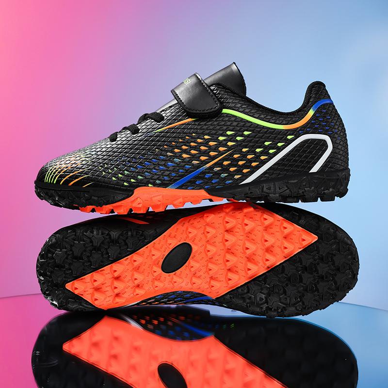 KIDS Football Shoes TFSpike Kid's Professional Artificial Turf Training Football Boots for Girls Soccer Shoes