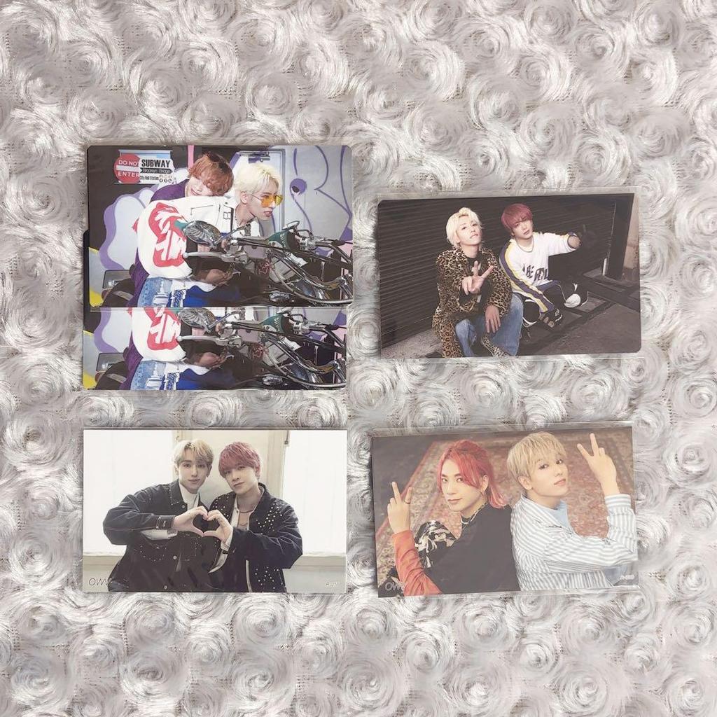 [USED] OWV Honda Kosuke and Urano Shuta trading cards