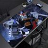 Mechanischer Krieger Gundam Mk II Mauspads Großes Gaming-Tastatur-Spieler-Mauspad auf dem Tisch Schreibtischunterlage Untersetzer PC Anime-Mauspads