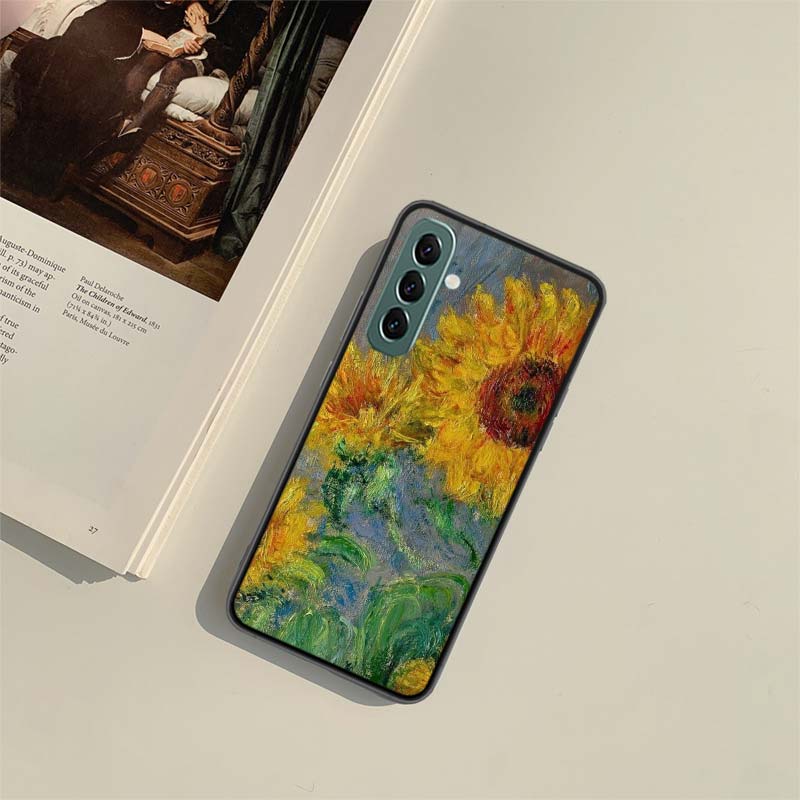 Van Gogh Oil Painting Phone Case For Samsung Galaxy A54 A34 A24 A14 A04 A04S A12 A22 A32 A52S A72 A53 A33 A23 A13 4G A73 A42 5G
