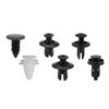 Bumper Retainer Clip Plastic Lightweight Car Rivets Fastener Replacement with 5PCS Screwdriver 100PCS