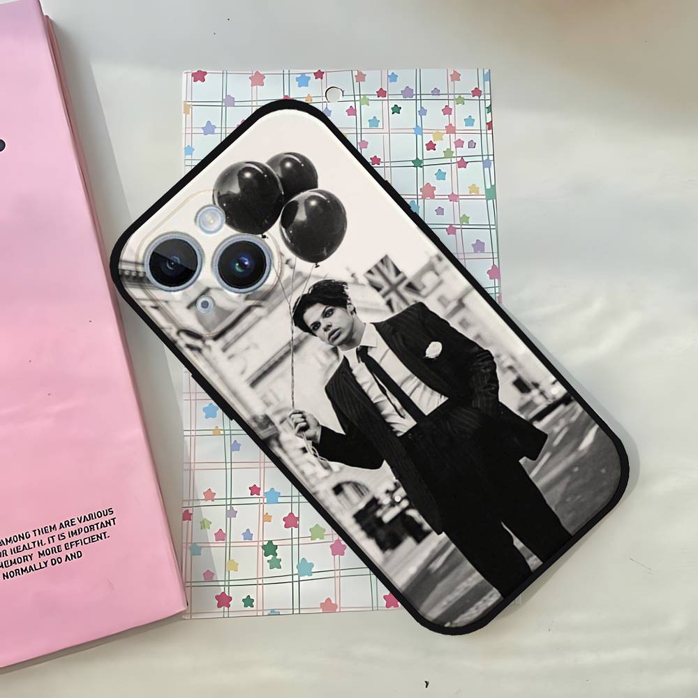 Yungblud Music Singer Phone Case For IPhone 1716 15 14 13 Pro Max 11 12 Mini X Xs XR Black Silicone Cover