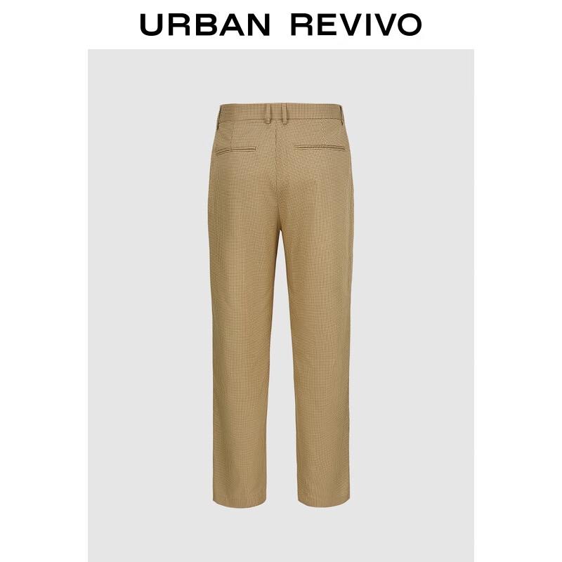 

UR Men s Plaid Straight-Leg Casual Pants 34