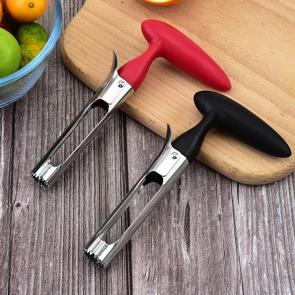 Odstraňovač hruškových jader, secí stroj, odstraňovač jader z nerezové oceli s plastovou ergonomickou rukojetí, nástroj pro přípravu zeleniny