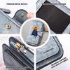Halloween Pumpkin Print Long Wallet Fashion Multi Slot Card Holder Casual Portable Daily Purse