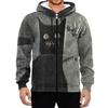Hooded Sports Tracksuit Unisex Running Outfits Long Sleeve Pullover Hoodies Sweatshirt