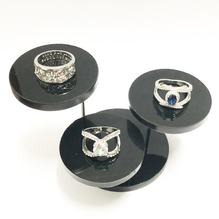 Round Jewelry Display Stand Multi Layer Ring Display Riser Stand Cake Dessert Rack Party Decorative