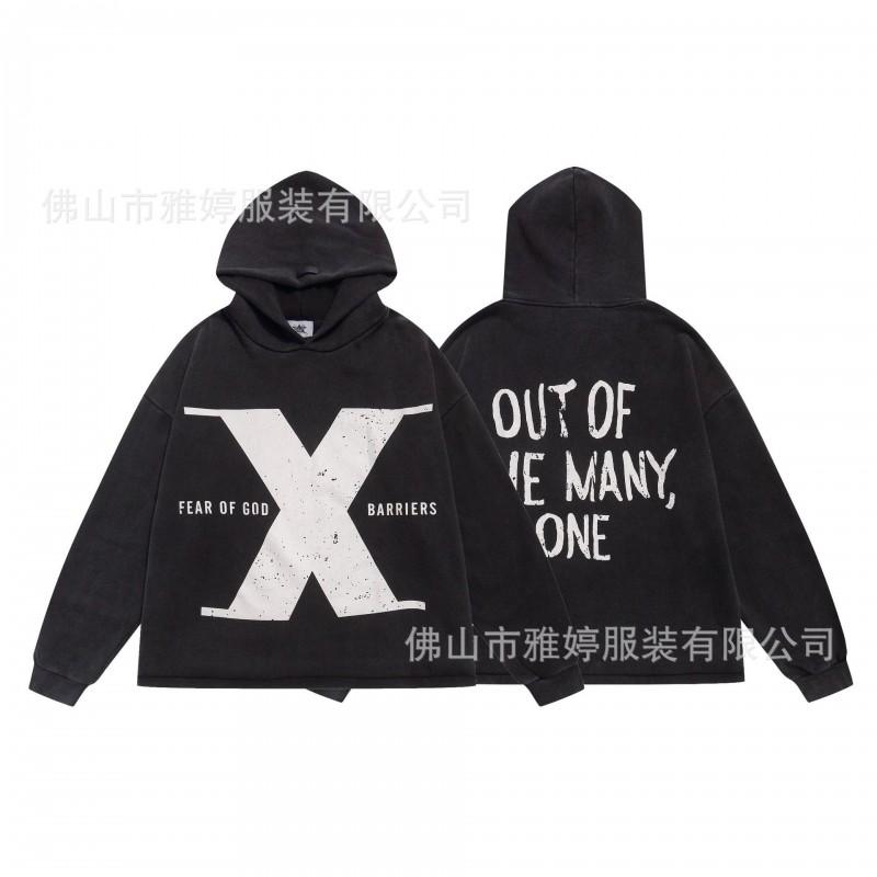 Oversized Long Sleeve T-Shirt Teens Casual Printed Cotton Blend Top All-Season Streetwear