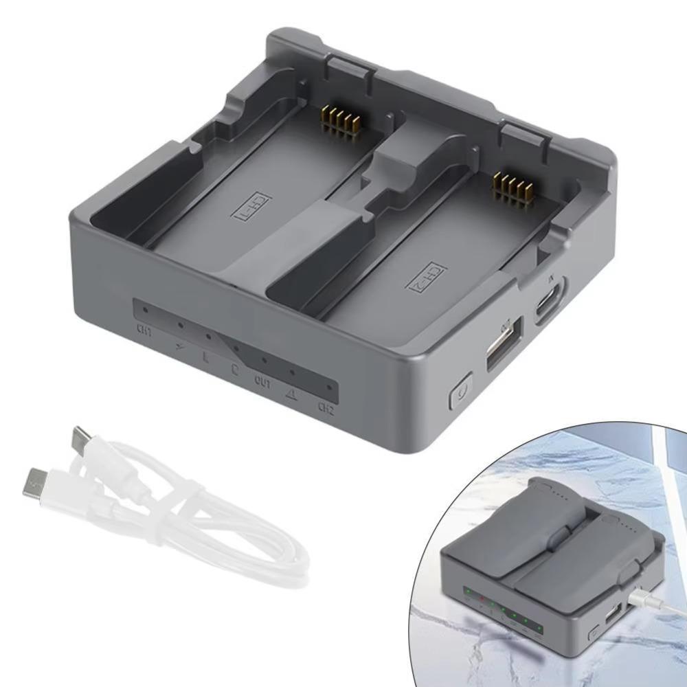 Fast Charging Drone Charging Hub Two-Ways Battery Storage Station for DJI NEO 2 Drone Accessories