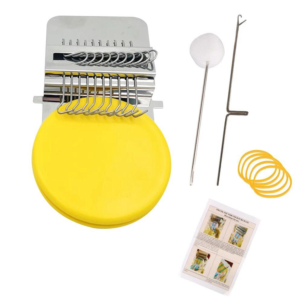 New Plastic Small Loom Quickly Convenient Fun Mending Loom Speedweve Type Weave Tool Mending Jeans Clothes