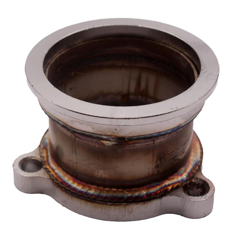 2.5 T3 T4 T04E 3 TO 2.5 V-Band Turbo Downpipe Adapter Flange