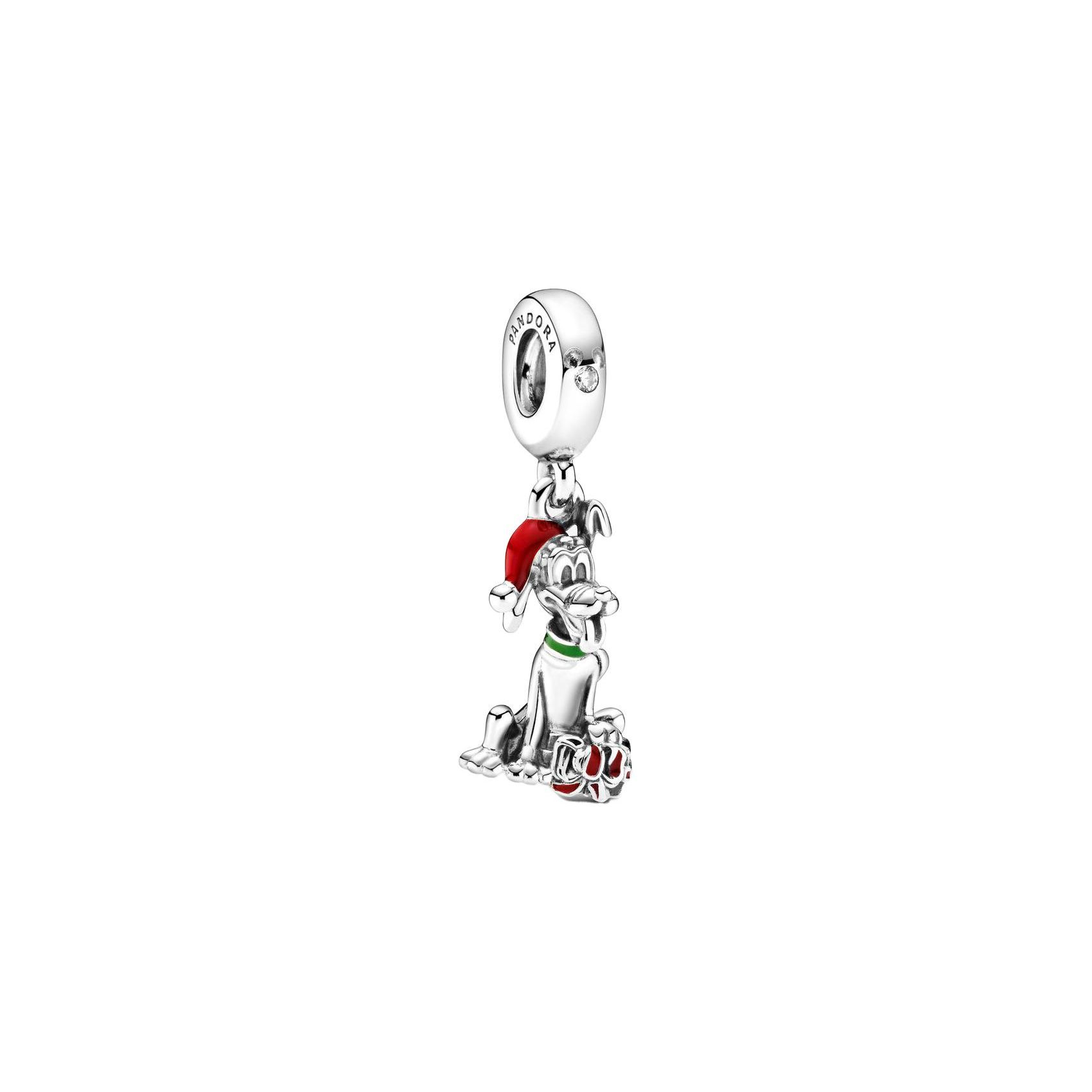 Pandora Disney Series Pluto Charm Men Charm 799199C01 Silver,F