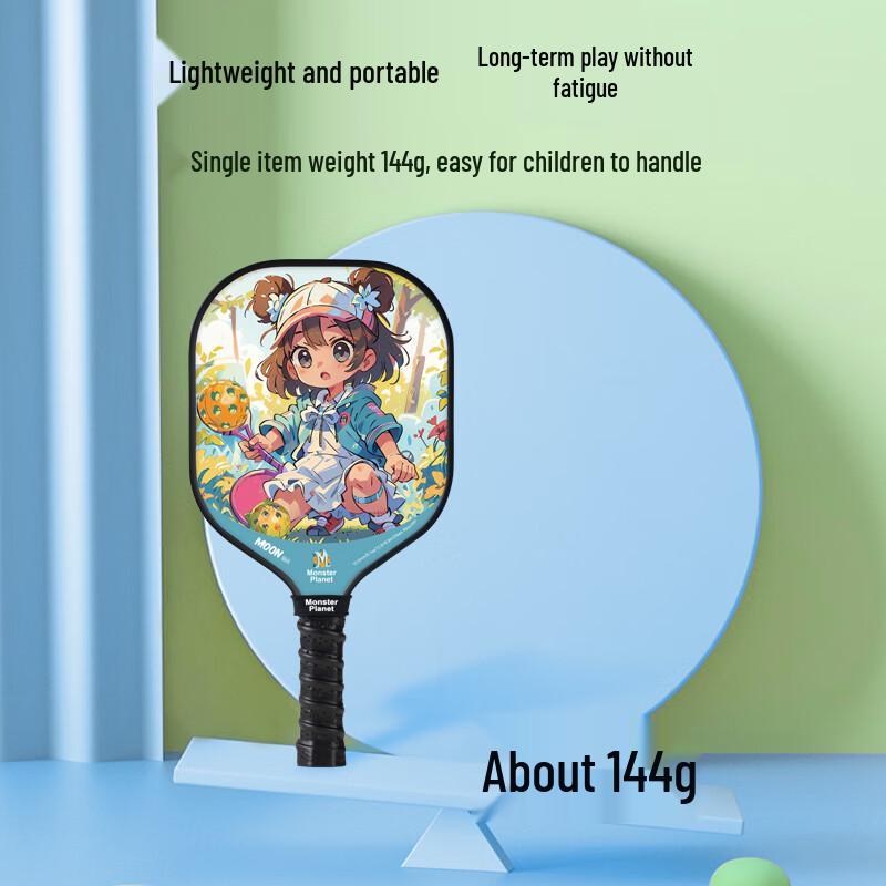 Monsterplanet Moon Series M4 Kids Pickleball Paddle One Size