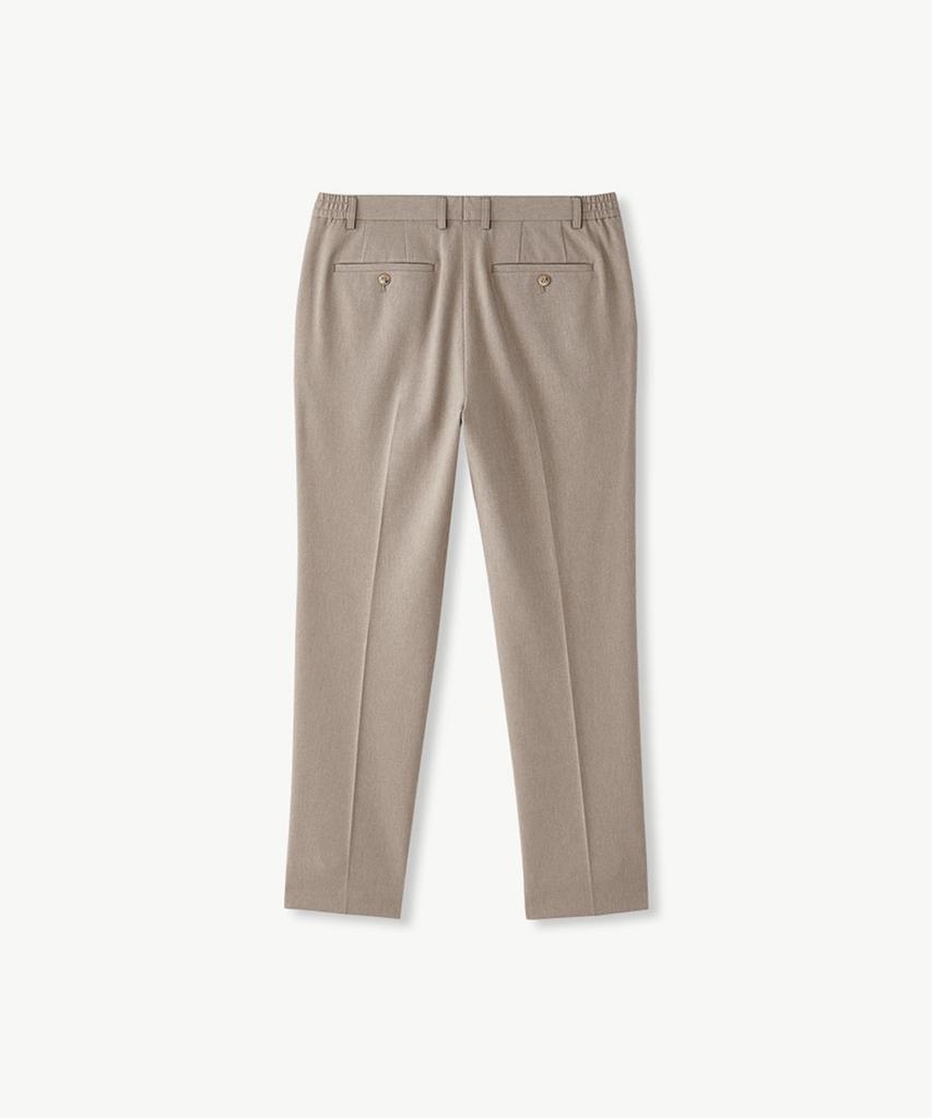 STCO Twill Setup Pants Beige (Tapered Fit)_Sepvb02Tsd