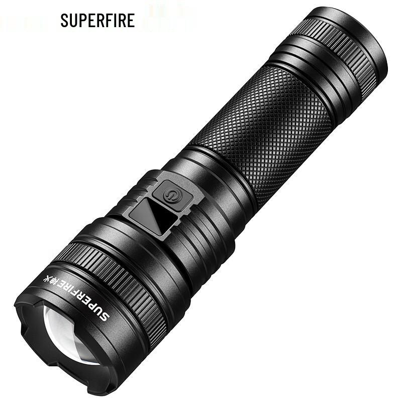 SupFire RX21-X Rechargeable Zoom LED Flashlight