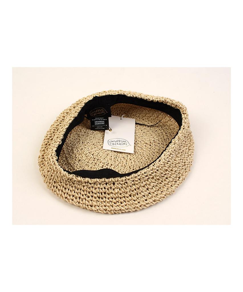 Yunibeosyeolkemiseuteuli Rattan Beige Beret Rattan Beret