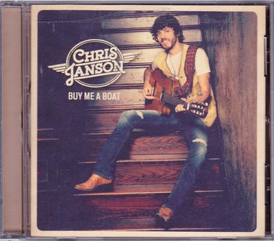 CD CHRIS JANSON - Buy Me A Boat 5521592 Warner Bros. Re 2015 US Country Used