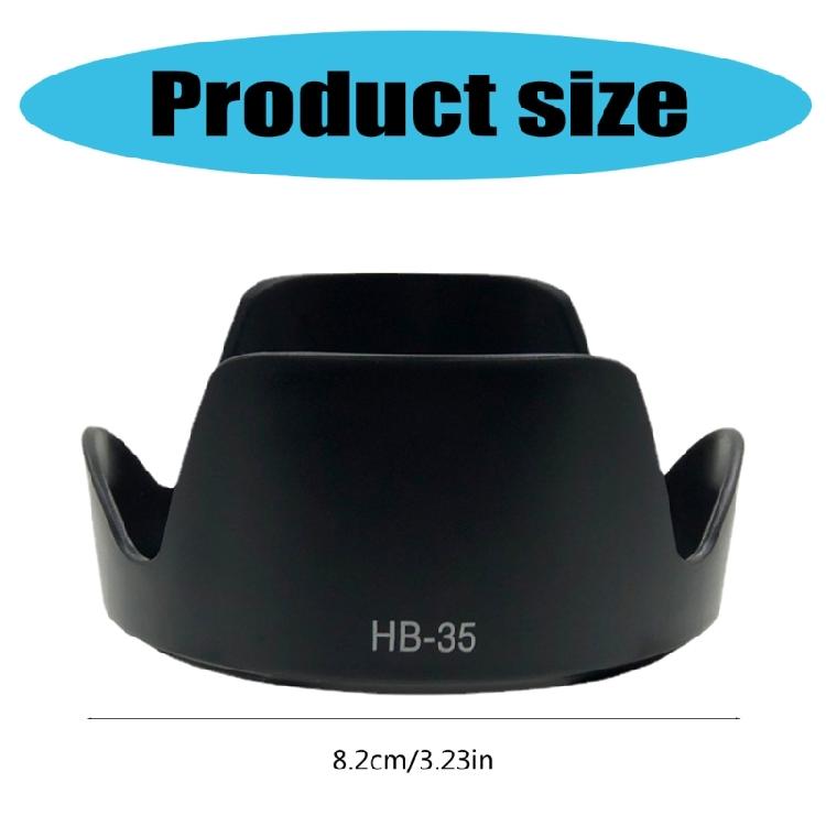 HB35 Lens Hood for Nkkor 18-200mm F/3.5-5.6G Offers Superior Light Blocking and Lens Safety