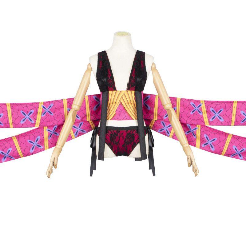 Demon Slayer: Kimetsu No Yaiba Upper String Six Daki Cosplay Costume Nezuko Tanjiro