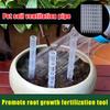 3/5/10 Pièces Tubes de Circulation d'Air dans le Sol Pour Plantes Tubes de Ventilation des Racines de Plantes en Plastique Durable Tubes de Drainage Transparents