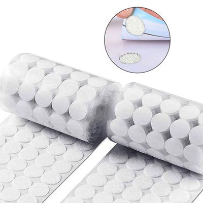 500Pcs Self-adhesive Dot 10MM Diameter Reusable Classroom School DIY Handmade Projects Nylon Sticky