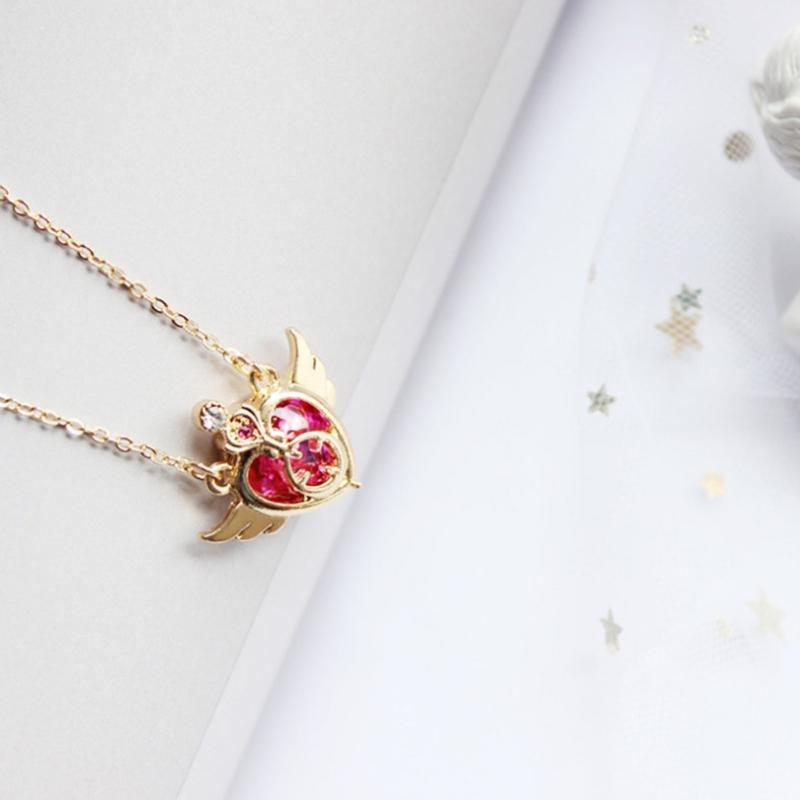 Beautiful Girl Necklace Female Temperament Niche Net Red Collarbone Chain Student Adjustable Chain Fairy Wand Jewelry