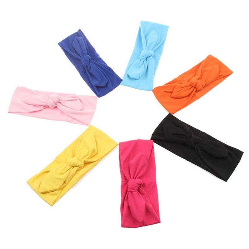 Wonderful Sweet Cute Wide Ribbon Headband Big Bow Tie Rabbit Ears Hair Band JS Wonderful Sweet Cute Wide Ribbon Headband Big Bow Tie Rabbit Ears Hair Band JS