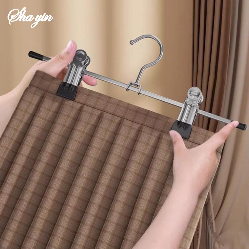 5/10PCS Silicone Skirt Clips For Non-Slip And Anti-Slip Use, Metal Clothes Drying Clips, Pants Hangers, Clothes Racks
