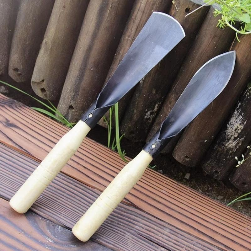 Multipurpose Steel Garden Shovel Ergonomic Design For Efficient Digging Weeding And Harvesting Plant
