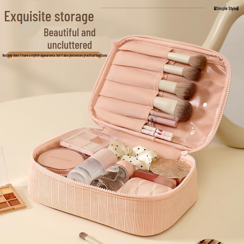 Large Capacity Travel Makeup & Toiletry Organizer Bag