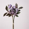 Handmade Artificial Eucalyptus Berries Green Plants Plastic Foliage Red-flowering Gum Branch Real Touch Simulation Gum-nut