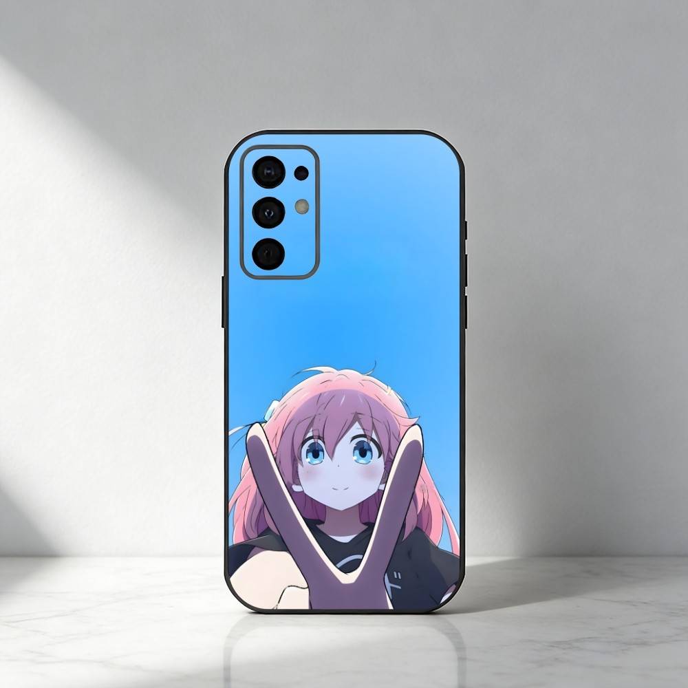 B-t-R Anime Bocchi H-Hitori Gotou  Phone Case For Samsung S25,S24,S21,S22,S23,S20,Ultra,S26,Plus,Fe,Note,5G Black Cover
