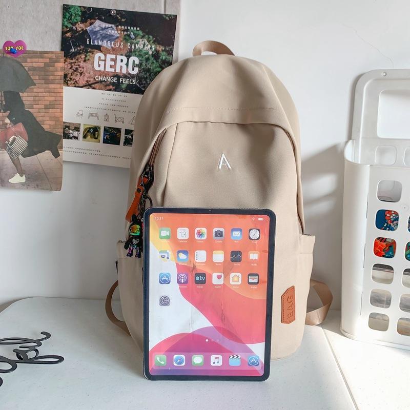 Backpack Men's Large Capacity Junior High School High School Student School Bag Japanese Casual Versatile New Travel Backpack Women