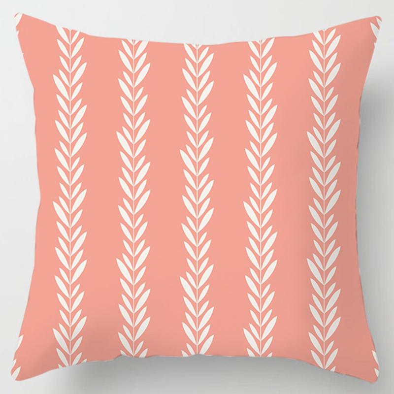 Square Pillow Geometric Print Pattern Cushion Cover Home Living Room Sofa Car Decoration Throw