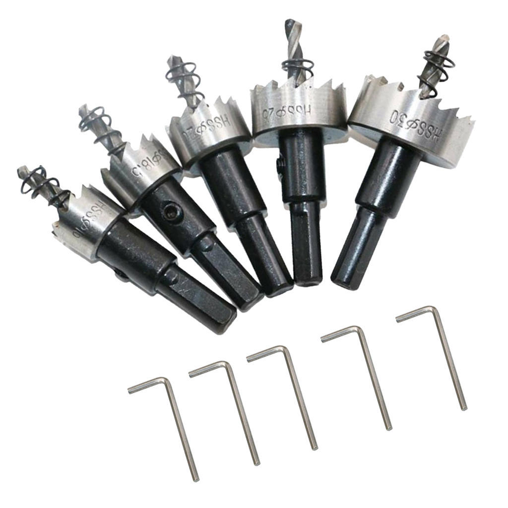 26mm MagiDeal Herramienta de Punta de Carburo de Taladro Agujero Vio la Broca de Acero Inoxidable