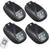 2026 New Solar Car Roof RGB Strobe Light with Remote Control, Solar Waterproof Cab Roof Light, Solars Cab Lights with Vibration Sensor, for Trucks,