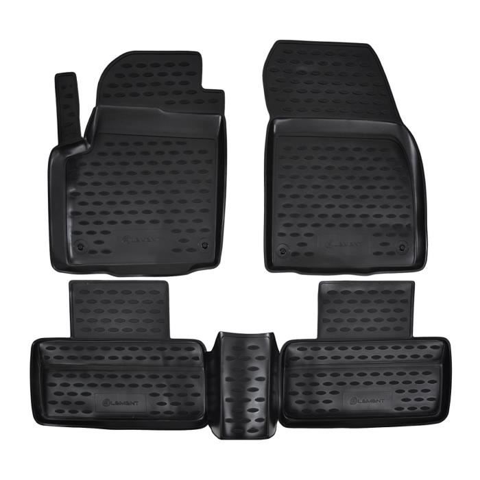 J&amp;J AUTOMOTIVE | Tapis De Sol En Caoutchouc 3D Exclusive Pour Land Rover Range Rover Evoque 2011-2018