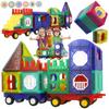 [PACK] Magnetic Blocks 72 pcs Car House U858
