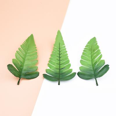 10PCS DIY Decorative Flowers Wreaths Wedding Home Decor Accessories Artificial Plants Silk Leaf Gifts Box Fake Leaves Needlework