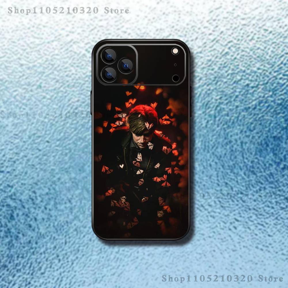 

Silent Hill 2 Videogame Phone Case For iPhone 17,16,15,14,13,12,11,Pro,Max,Plus,E,SE4,Air,Mini Black Soft Funda iPhone11