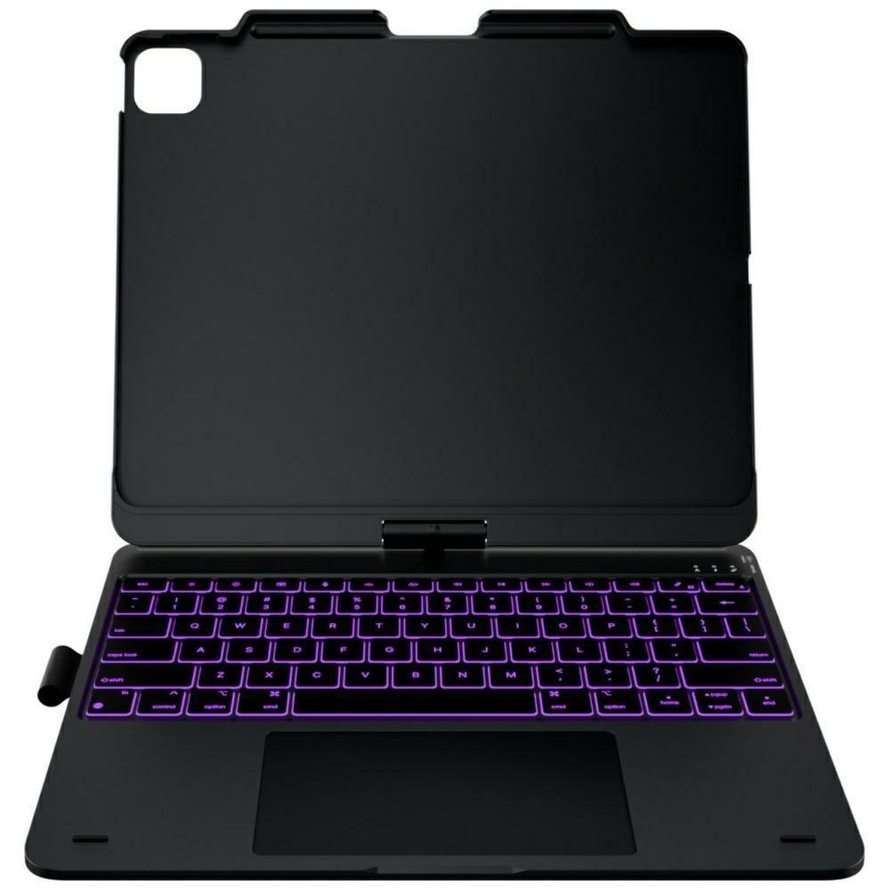 Etui Typecase Flexbook Touch z klawiaturą do iPad Air 13" 2024/2025 czarny