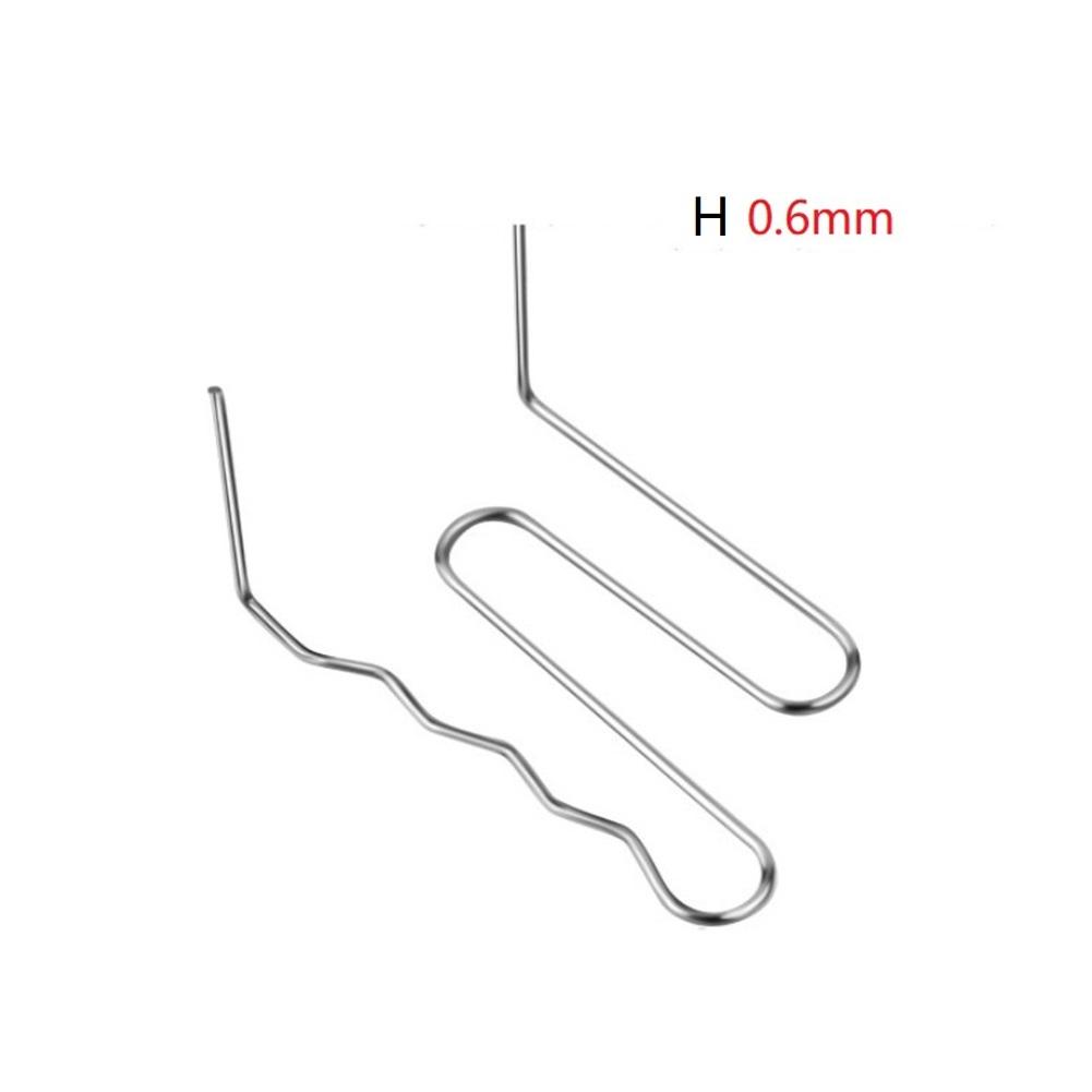 100PCS 0.6/0.8mm Hot Staple For Plastic Welding High Quality
