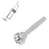Trumpet Mouthpiece - Beginner to Professional Replacement - Silver - Easy to Clean - Suitable for Playing, Lessons, and Tracks