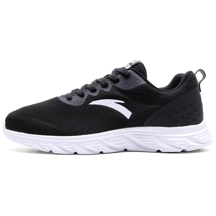 New Anta Life Collection Anti-Slip Wear-Resistant Breathable Lightweight Low-Top Sports Casual Shoes Men's Black White 912445522-1