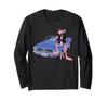 Pink Panther Vintage 1964 Convertible Car Cool Cat Long Sleeve T-Shirt
