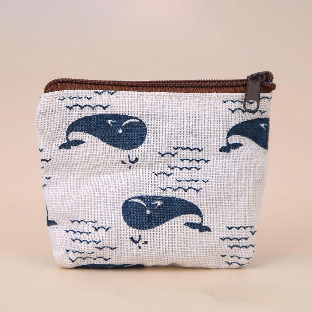 Portable Multi-Purpose Cartoon Storage Bag - Large Capacity for Lipstick, Sanitary Pads, Period Essentials, and Coins